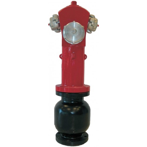 Hidrante De Columna Seca De 4" Con 1 Salida De 100 mm. + 2 Salidas De 70 mm.